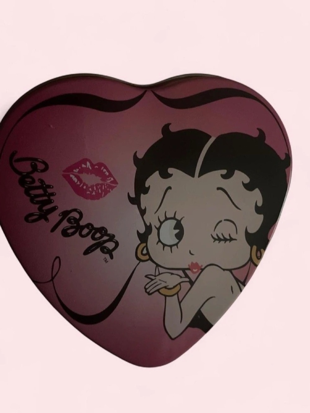 Betty Boop heart-shaped decorative box Decor Box